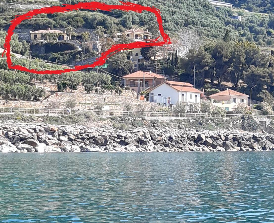 Villa Del Mare Ligure Terme & Spa Piscina A 37 Gradi 圣托·斯特凡诺·阿尔马尔 外观 照片