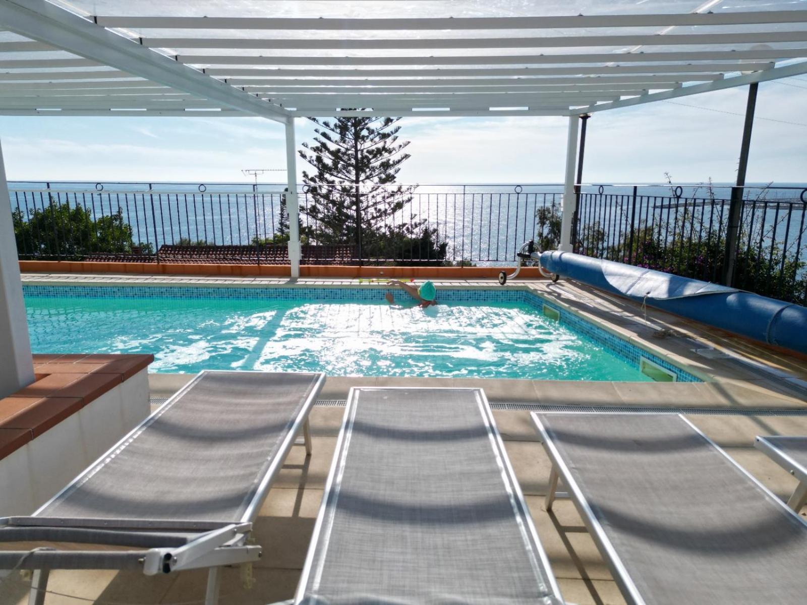 Villa Del Mare Ligure Terme & Spa Piscina A 37 Gradi 圣托·斯特凡诺·阿尔马尔 外观 照片