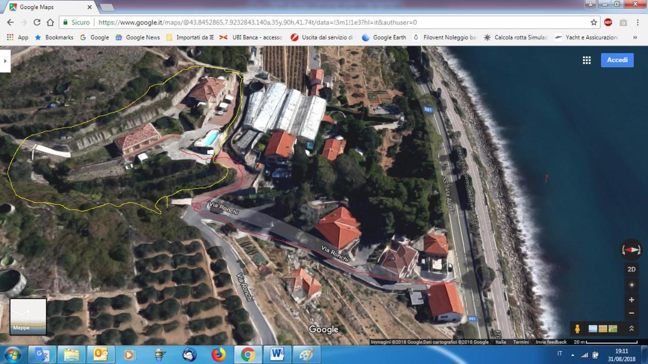 Villa Del Mare Ligure Terme & Spa Piscina A 37 Gradi 圣托·斯特凡诺·阿尔马尔 外观 照片